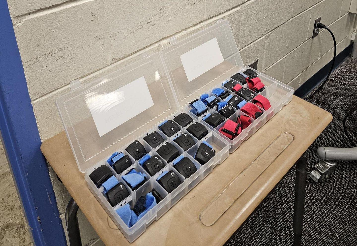 Heart Rate Monitors at Alimacani Elementary School