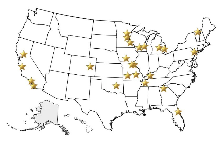 Heart Zones Model School Map
