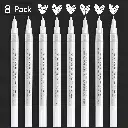 white paint pen - 8 pack.webp