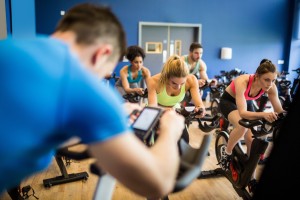 indoor cycling instructor
